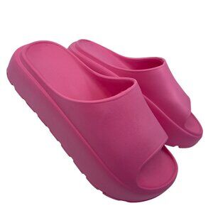 NEW Platform Slides for Women EVA Thick Sole Slippers Non Slip Outdoor Sandals